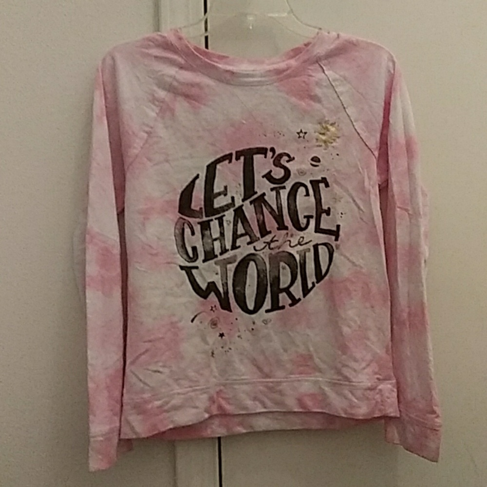 Cute Tiedie Long Sleve Shirt